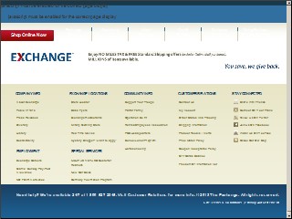 Web site http://aafes.com, Schofield Shoppette