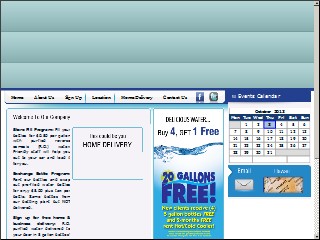 Web site www.water-store.com, Water Store